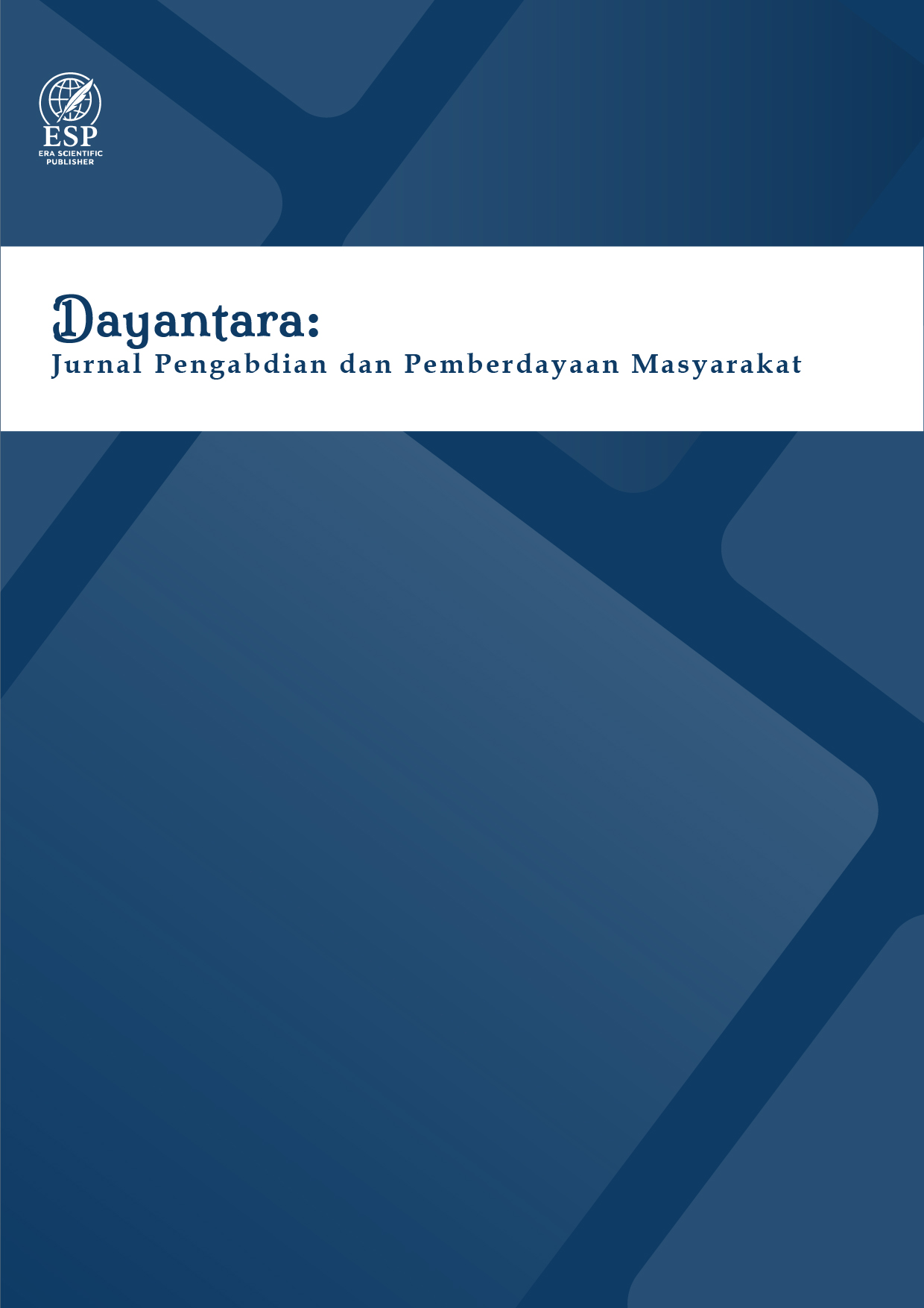 					View Vol. 1 No. 1 (2026): May-Dayantara: Jurnal Pengabdian dan Pemberdayaan Masyarakat
				