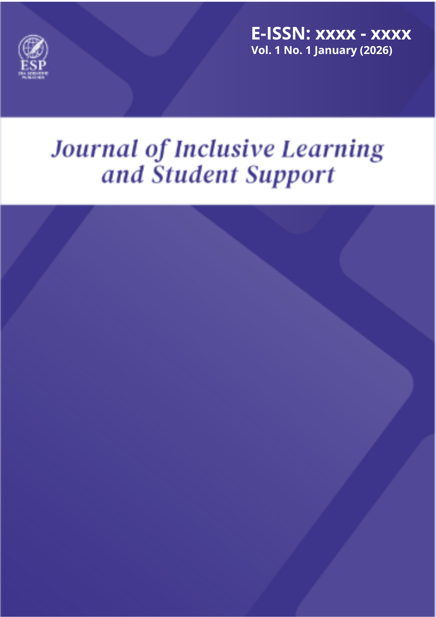 					View Vol. 1 No. 1 January (2026): Journal of Inclusive Learning and Student Support
				